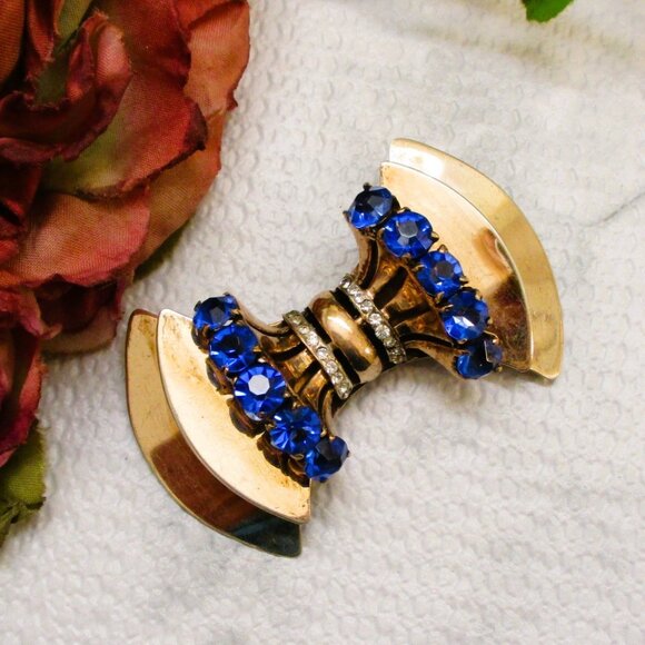 SCEPTRON Reinad Sterling Vermeil Book Piece Brooch ~ RARE Designer Brooch - Picture 11 of 16